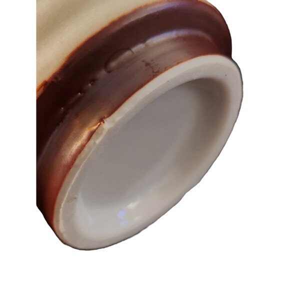 Japanese Daruma Yunomi Hand Painted Hand Made Teacup Mug Good Luck 4" Tall - Picture 7 of 7